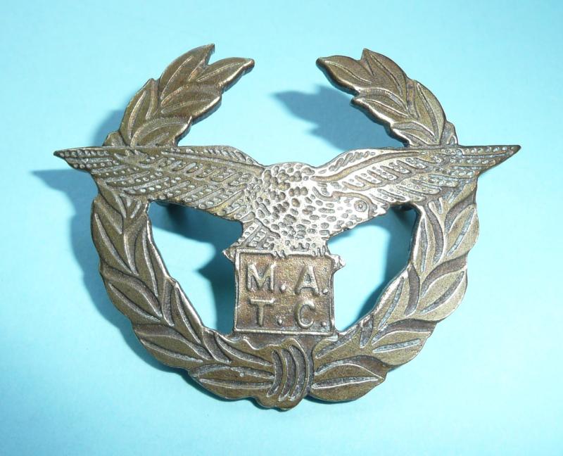 Malayan (subsequently Malaysian) Air Training Corps (MATC) Brass Cap Badge