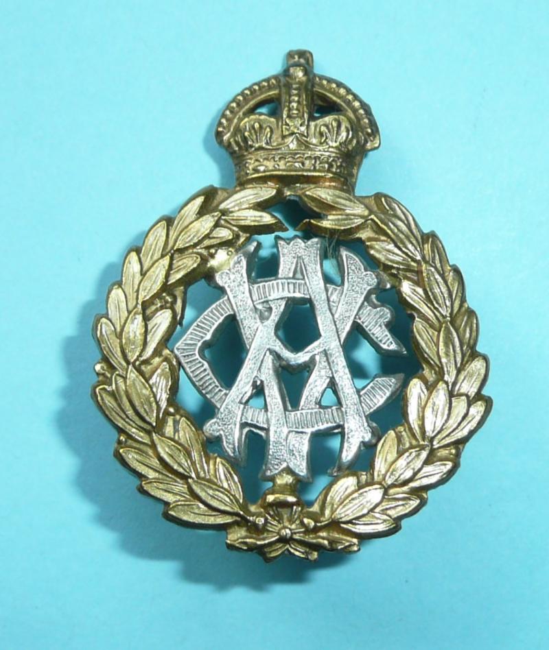 WW1 Army Veterinary Corps (AVC) Other Ranks Bi-Metal Cap Badge