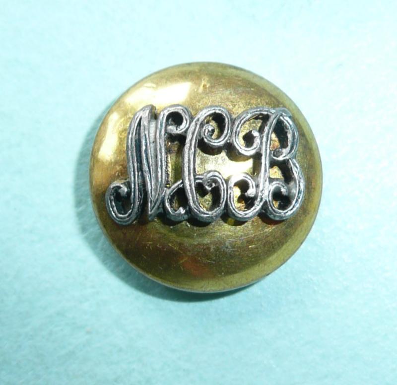 WW1 NCB Northern Cyclist Battalion Officer's Mounted Cap / Mess Dress Button