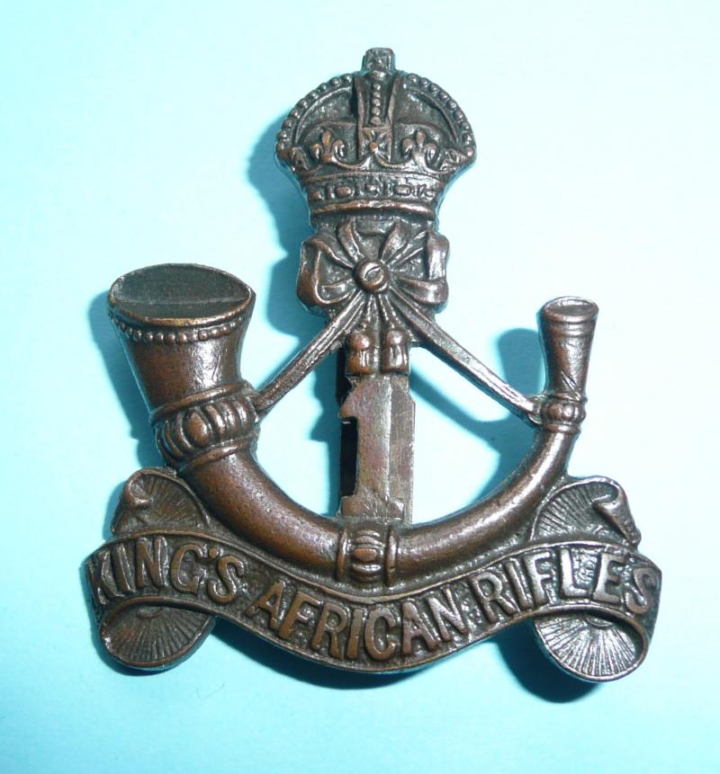 1st (Nyasaland Battalion) King's African Rifles (KAR)  Officers OSD Cap Badge - Blades