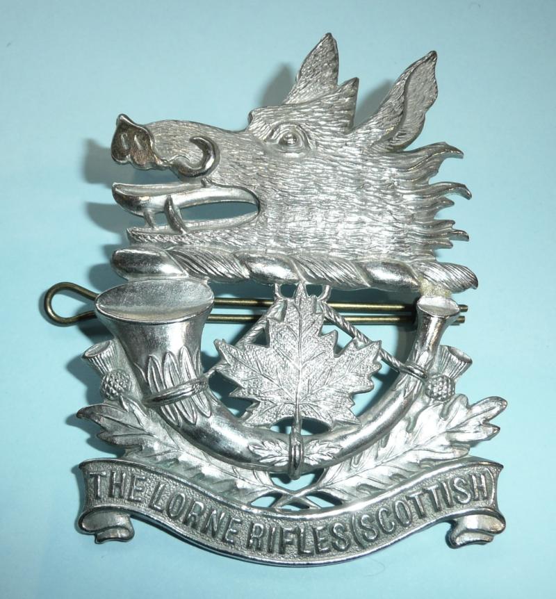 Canada - Inter Wars Canadian 1st Pattern The Lorne Rifles Glengarry Badge