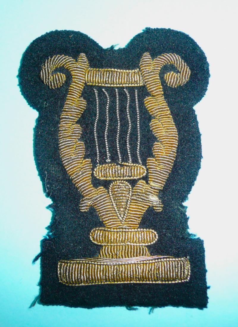 Early Royal Artillery Staff Band Bullion Arm Badge