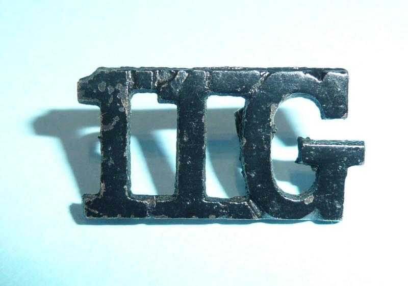 Indian Army - 11th Gurkha Rifles Blackened Brass Shoulder Title