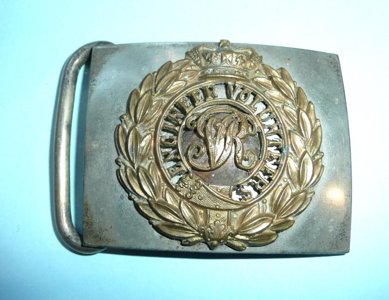 Victorian Royal Engineer Volunteers Officer's Waist Belt Clasp (WBC)