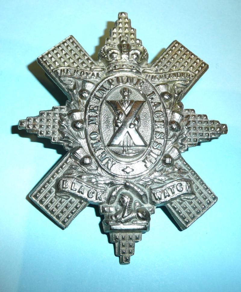 The Black Watch (Royal Highlanders) (42nd & 73rd Foot) - Victorian Issue Lacessit Spelling - Gaunt Tablet