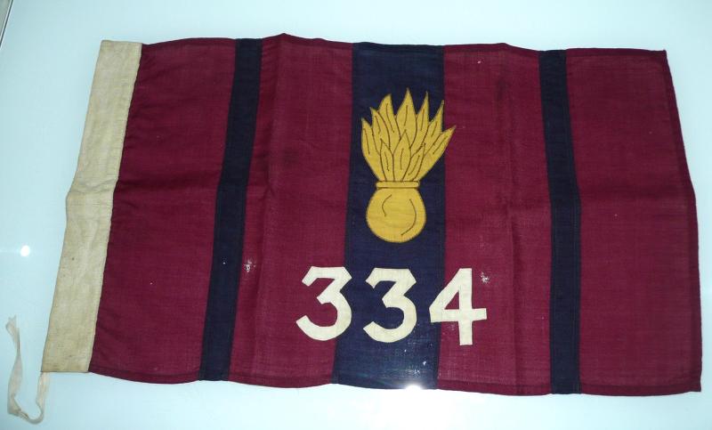 334 Field Squadron Royal Engineers (TA) Flag (Tyne Electrical Engineers)