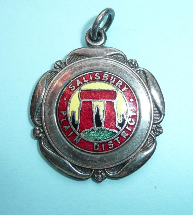 Salisbury Plain District & Wilts and Dorset District, Southern Command District Cold War Sporting Medallion - 1956