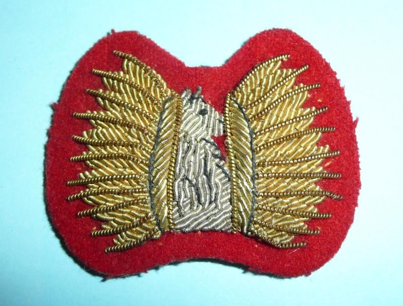 Ayrshire Yeomanry Bullion Mess Dress Collar Badge