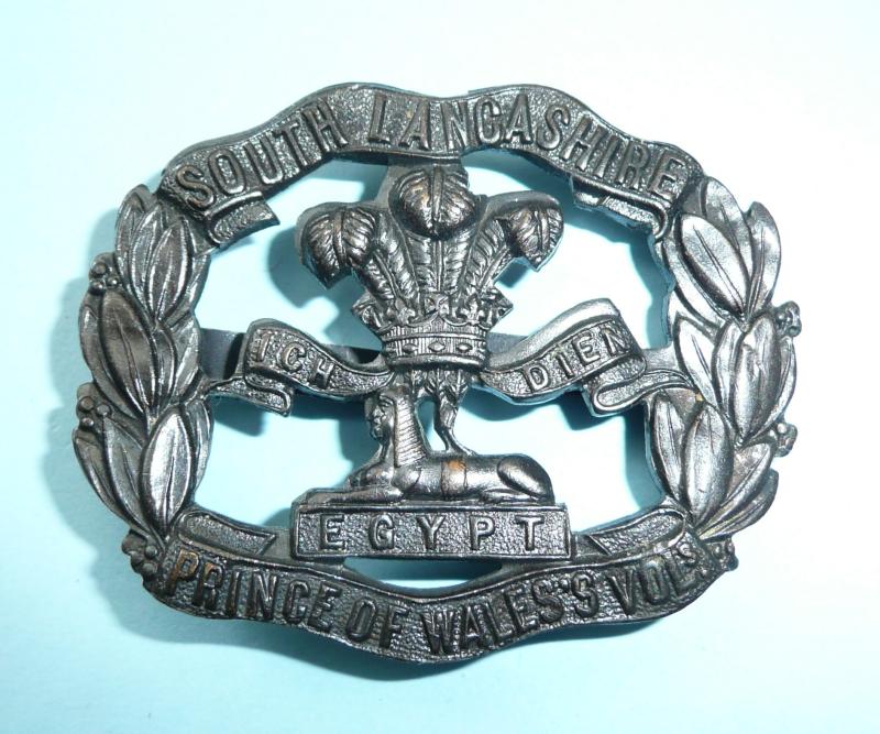 South Lancashire Regiment (The Prince of Wales's Volunteers) Officer's OSD Bronze Cap Badge