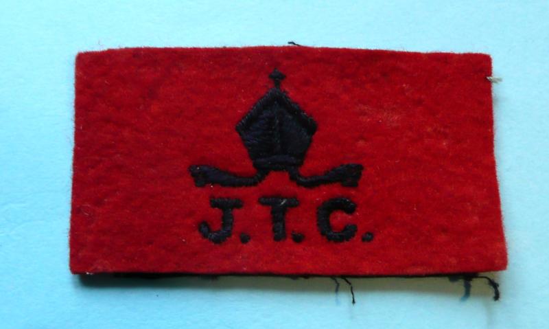 CLB JTC (Junior Training Corps) Woven Arm Badge - Church Lads Brigade?