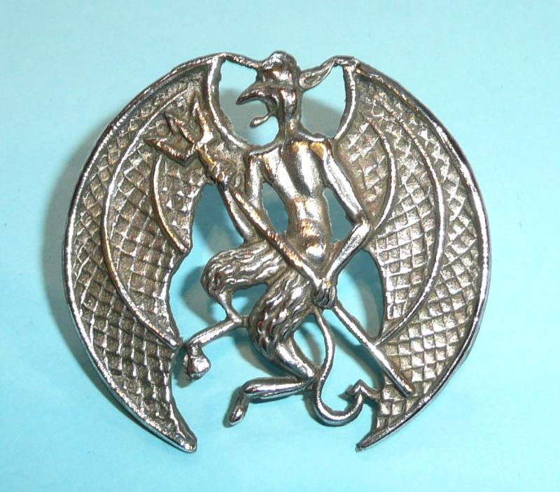 Inns of Court Regiment & City Yeomanry Chromed NCO's Arm Badge