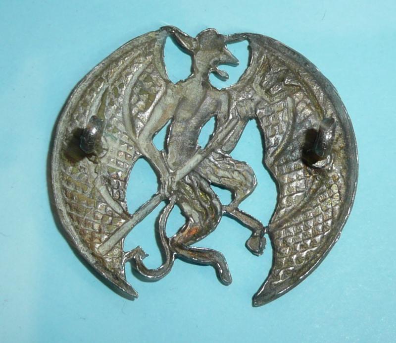 Inns of Court Regiment & City Yeomanry Chromed NCO's Arm Badge