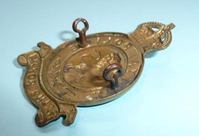 East Africa - Kenya Police Gilding Metal Cap Badge, King's Crown