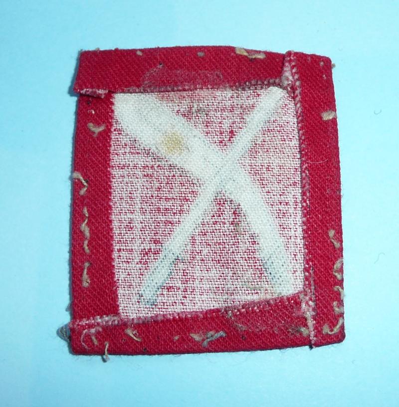 Malaya Emergency - 18th Infantry Brigade Printed Cloth Formation Sign Flash Patch Badge