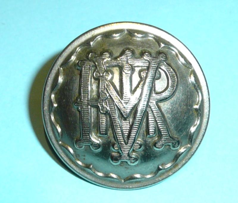 Mid Victorian 1st Fifeshire Mounted Rifle Volunteer Corps (FMRV) Other Ranks Large Pattern White Metal Button