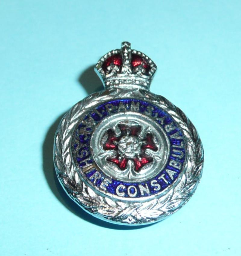 WW2 Lancashire PAMs Special Constable Constabulary Police Mufti Buttonhole Lapel Badge