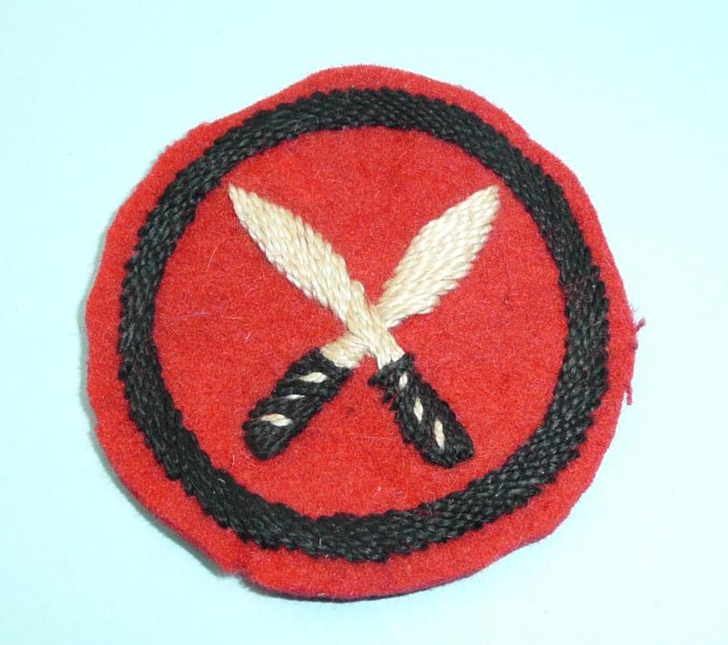 Cold War East African Command Woven Cloth Formation Sign