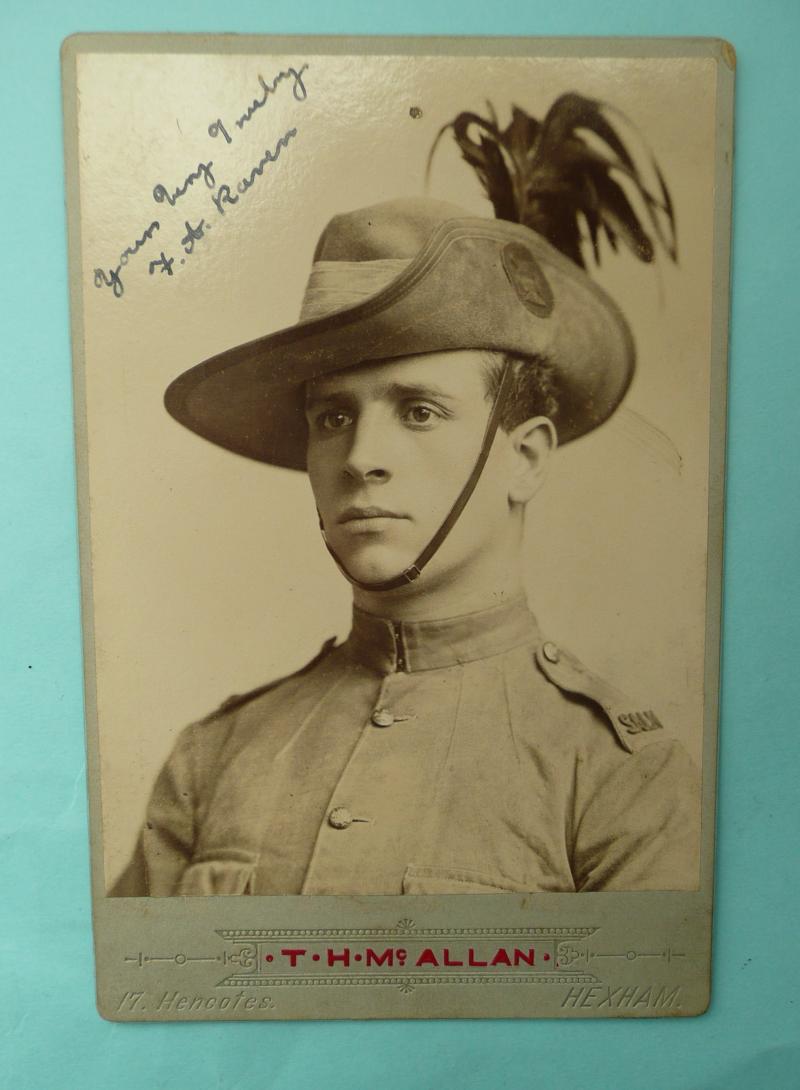 Boer War Original Cabinet Photograph - South African Light Horse (SALH)  - Attributed