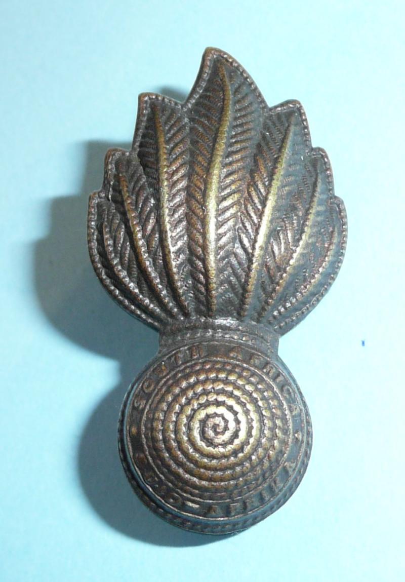 South African Artillery Bronze Collar Badge