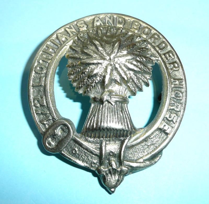 1/2nd Lothians & Border Horse Piper's Bonnet Badge