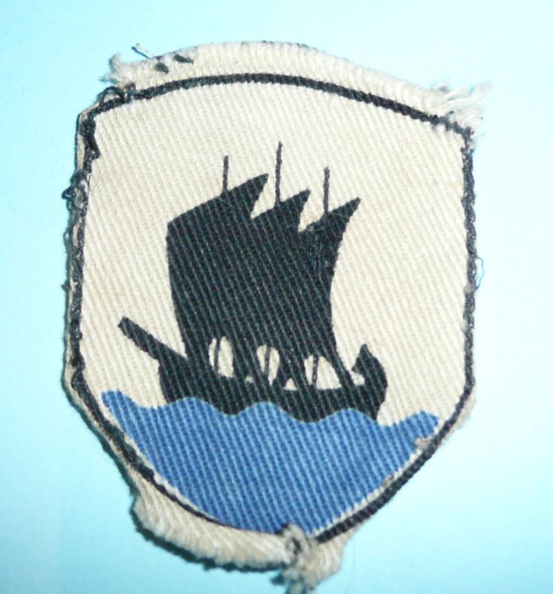 Cold War Tripolitania District MELF North Africa Printed Cloth Formation Sign