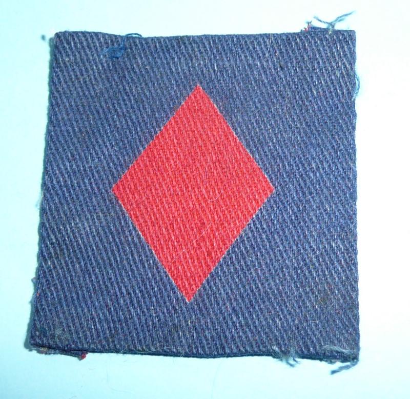 WW2 61st Infantry Division Printed Cloth Formation Sign Flash Designation