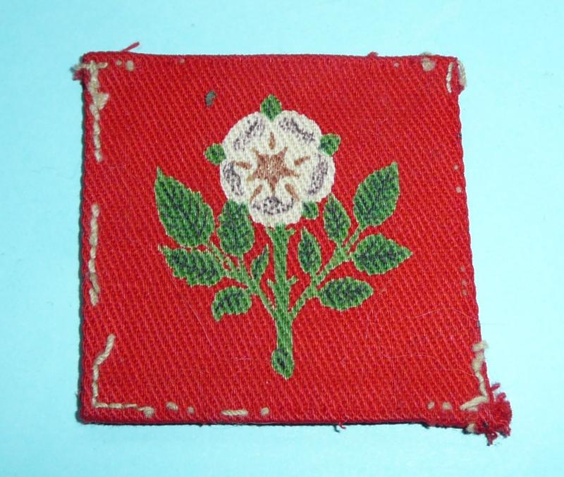 WW2 York and Northumberland Training Brigade Printed Cloth Formation Sign Flash Patch Designation Badge