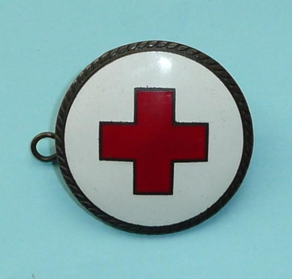 WW1 /  WW2 British Red Cross & Order of St John Headquarters Personnel Cap Badge