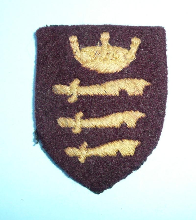 Early Middlesex Army Cadet Force  ACF Woven Cloth Formation Sign Flash Designation 1st Pattern