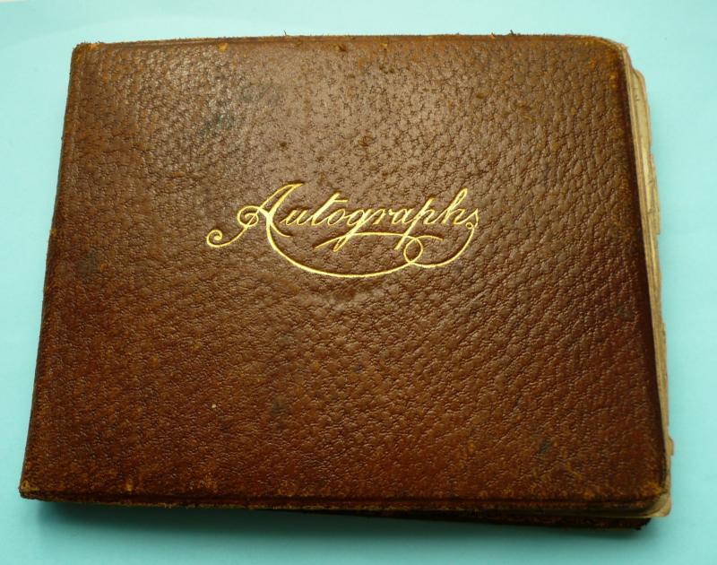 WW1 Autograph Book - Property of a young girl 1916 onwards
