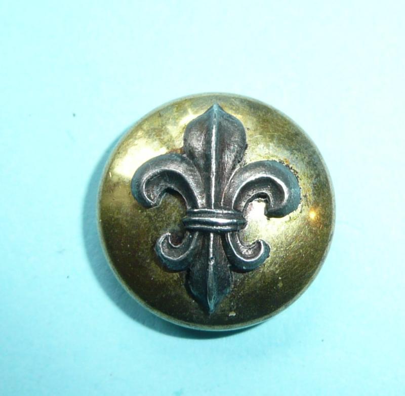 The Manchester Regiment Officers Mounted Silver Plate and Gilt  Mess Dress / Hunt Button