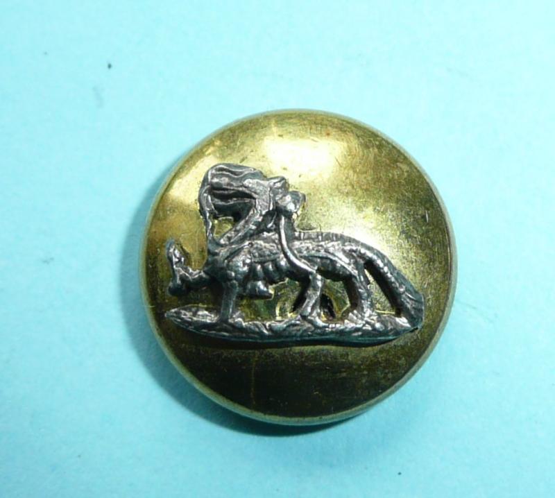 Berkshire Regiment Officers Mounted Cap / Mess Dress / Hunt Button