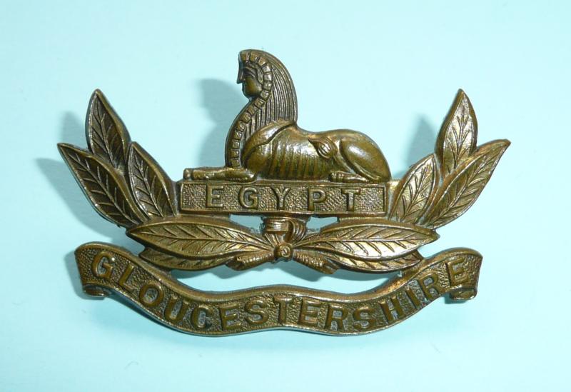WW1 Gloucestershire Regiment Glosters Officers OSD Collar Badge