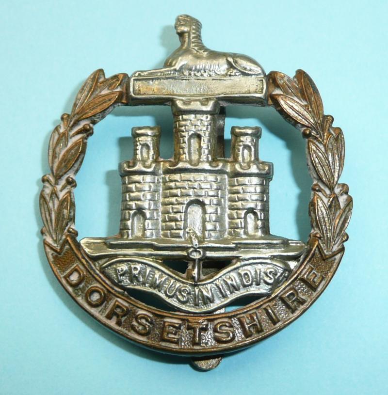 4th (Territorial Battalion) Dorset Regiment Bi Metal Cap Badge