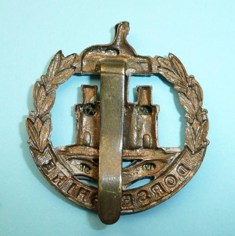 4th (Territorial Battalion) Dorset Regiment Bi Metal Cap Badge