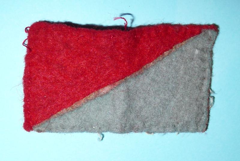 WW2 Princess Louise Kensington Regiment (Signals / Phantoms) Cloth Regimental Flash Patch Designation Formation Sign