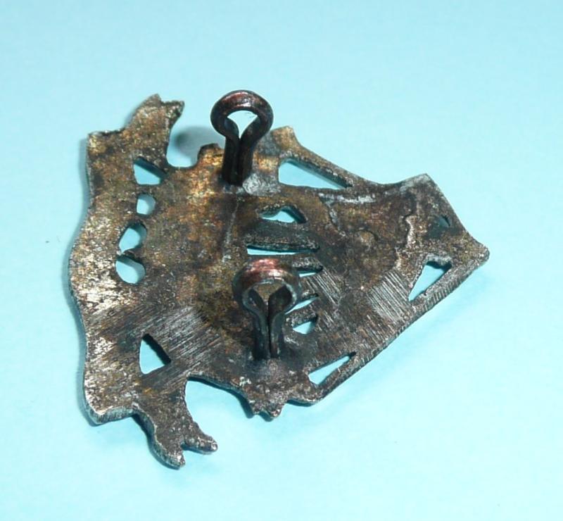 Indian Army - 2nd Punjab Regiment White Metal Cap Badge