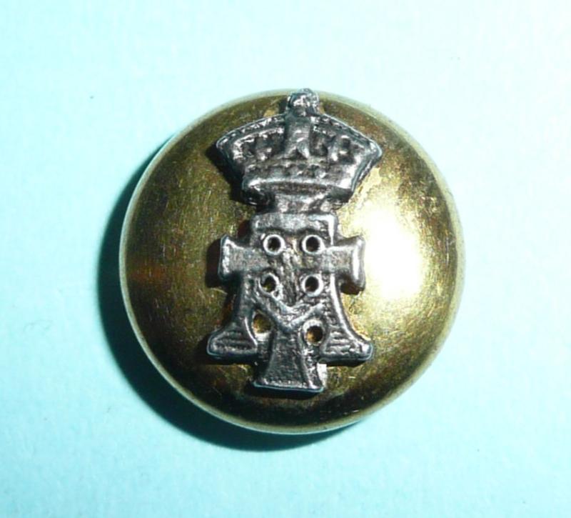 Yorkshire Regiment (Green Howards) Mounted Mess Dress / Cap Button - Early Pattern