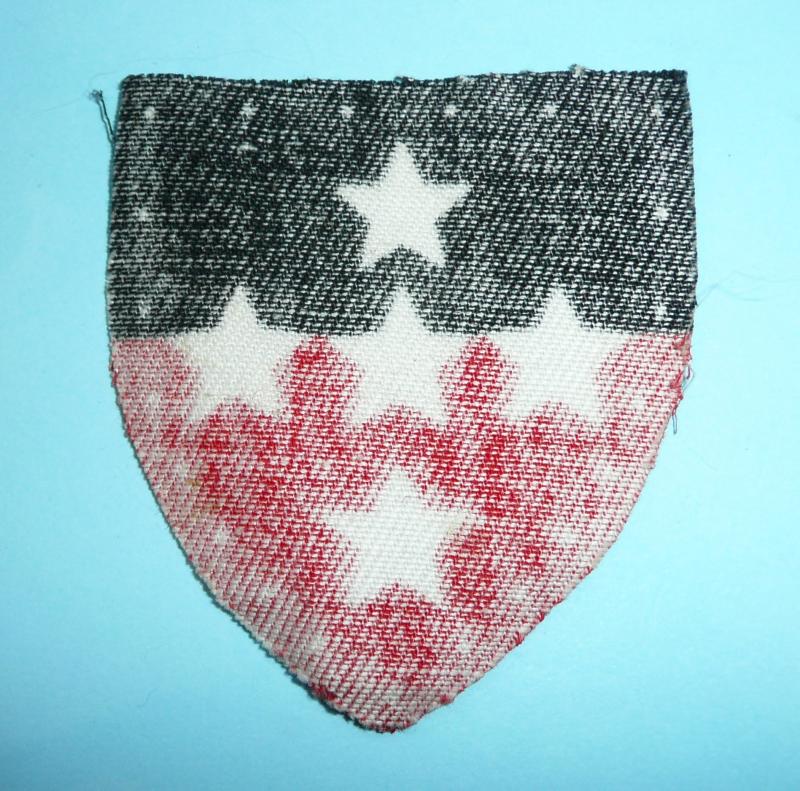 WW2 Southern Command (UK) Royal Corps of Signals Embroidered Cloth Formation Sign Flash Patch Designation Badge