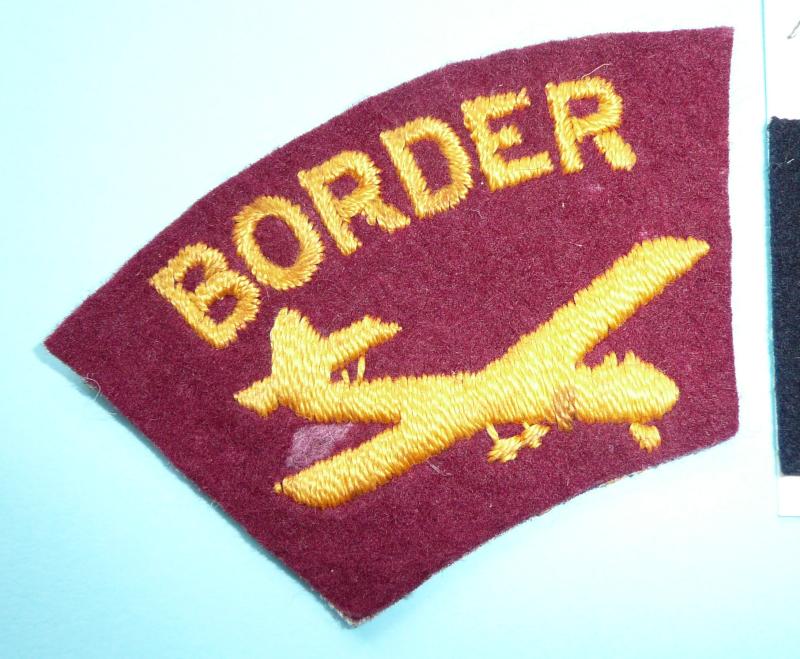 Cold War  - The Border Regiment Set of Cloth Insignia