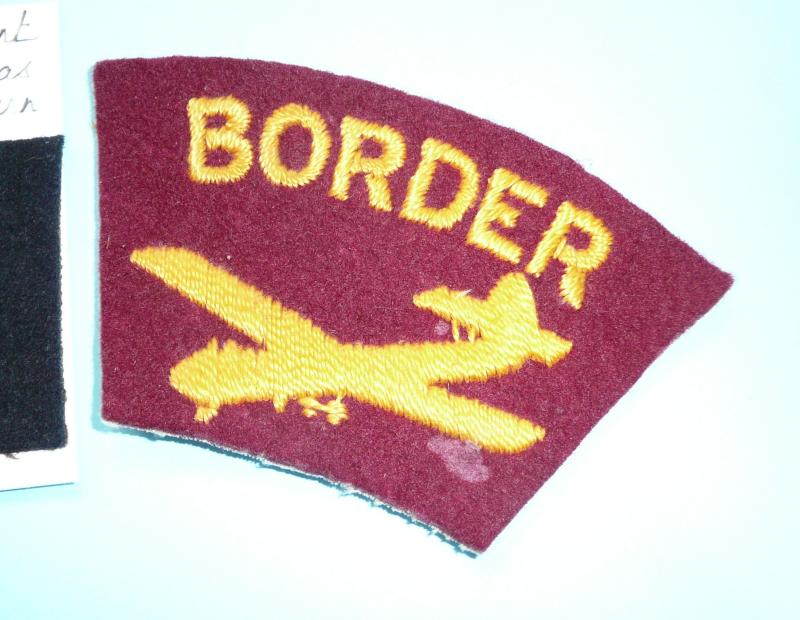 Cold War  - The Border Regiment Set of Cloth Insignia