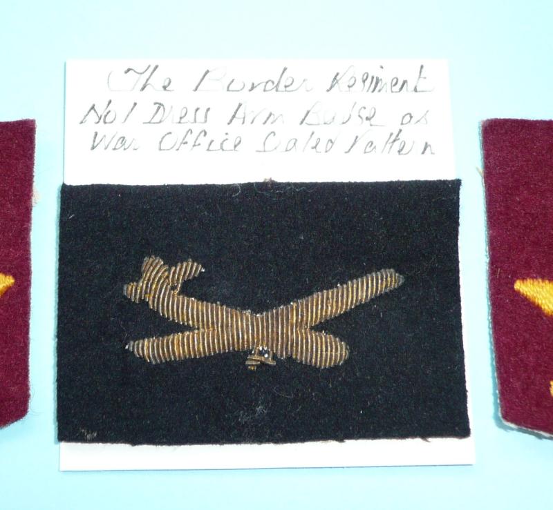 Cold War  - The Border Regiment Set of Cloth Insignia