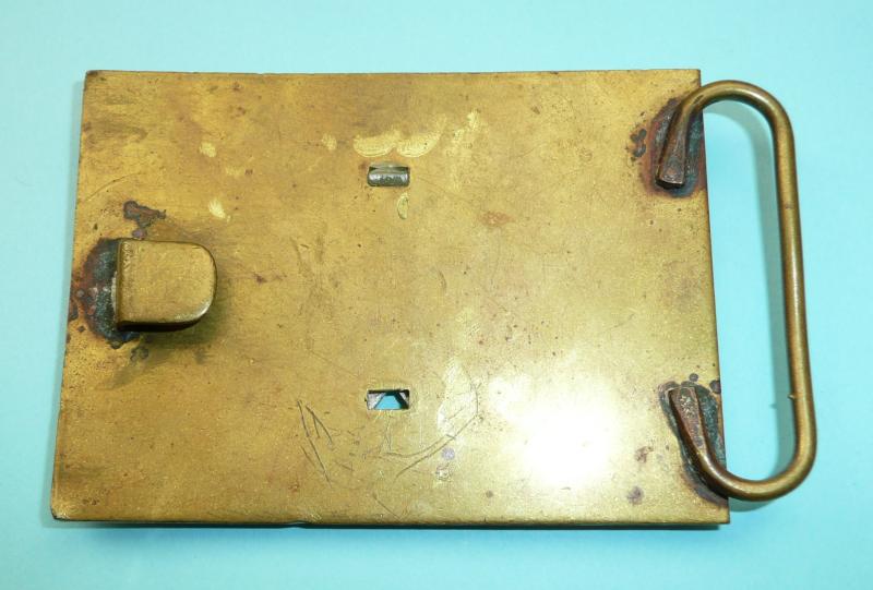 Scottish Edinburgh / Heriot-Watt Universities Officer Training Corps OTC Officer's Waist Belt Clasp, QEII Issue