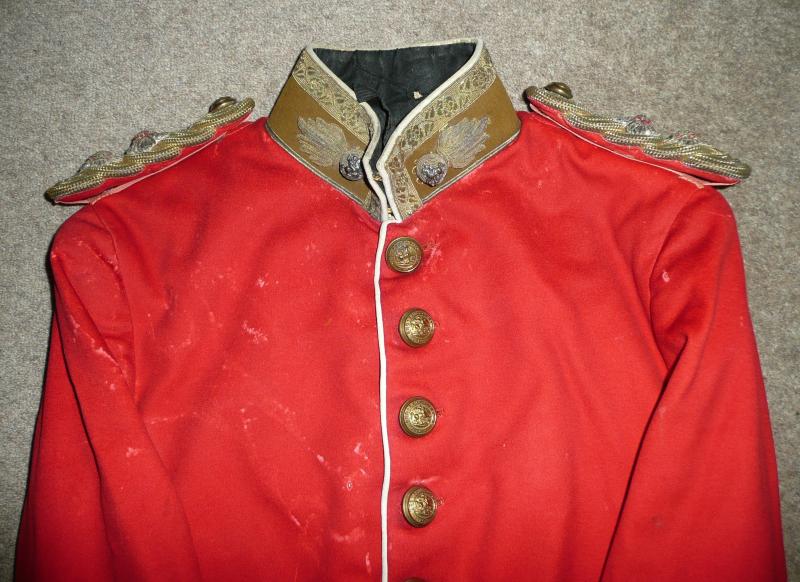 Northumberland Fusiliers Regular Officer's Scarlet Jacket - Additional photos