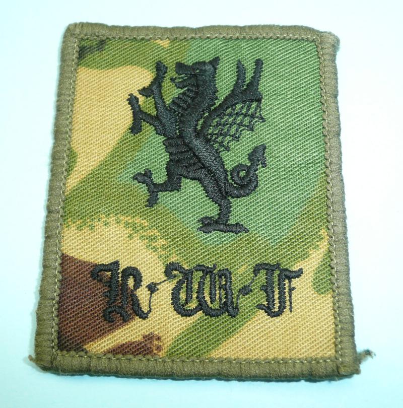 Royal Welch Fusiliers (RWF) TRF Patch