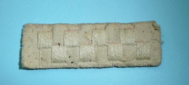 WW2 - 93rd (Argyll & Sutherland Highlanders (A&SH)) Royal Artillery (RA) Anti-Tank Regiment Embroidered Cloth Regimental Flash Designation Flash Patch Badge A&SH