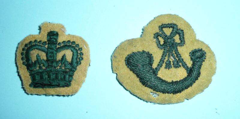 Light Infantry Rank and Procifiency Badges, 2 types