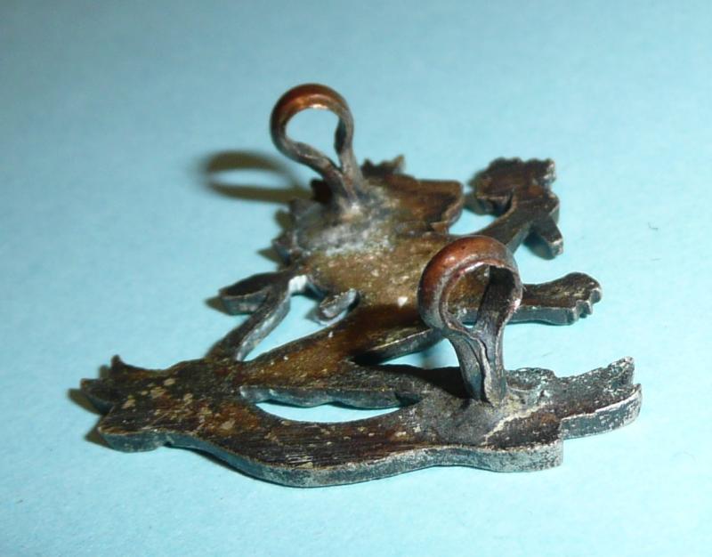 British Indian Army - Kumaon Regiment Officer's Silver Plated Cap Badge