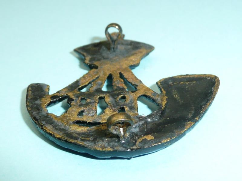 Indian Army - 6th Rajputana Rifles (RR) Blackened Cast Brass Cap Badge