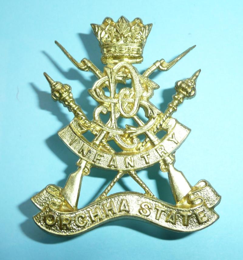 British Indian Princely State Forces - Orrcha Infantry Cap Badge